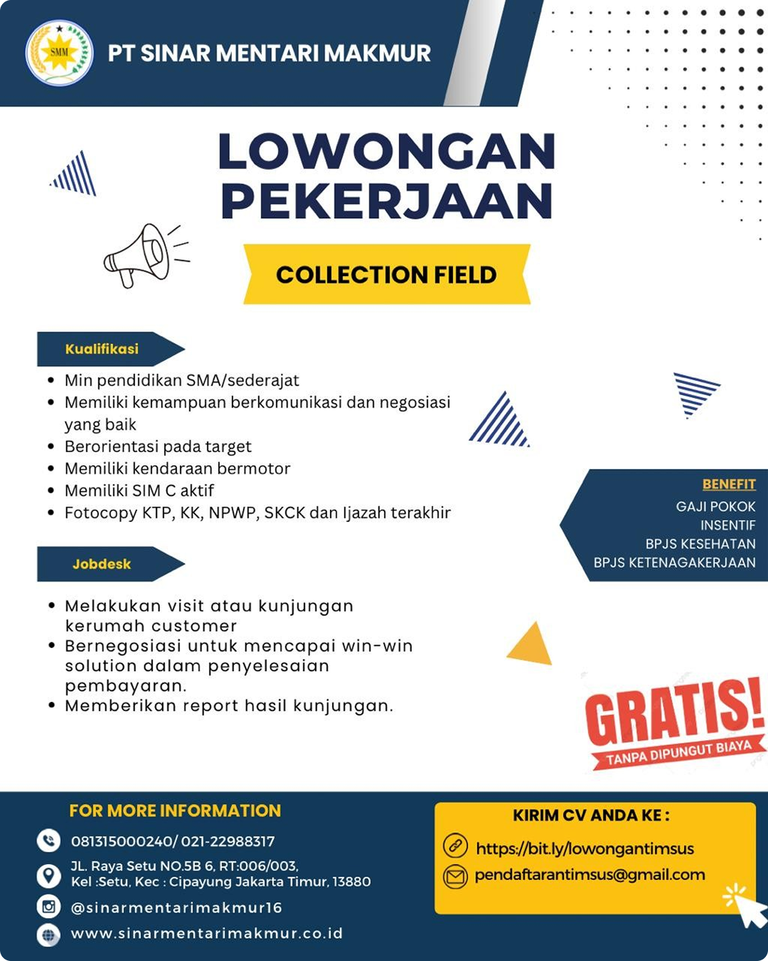 Collector - Job Advertisement